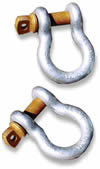 Bow shackles